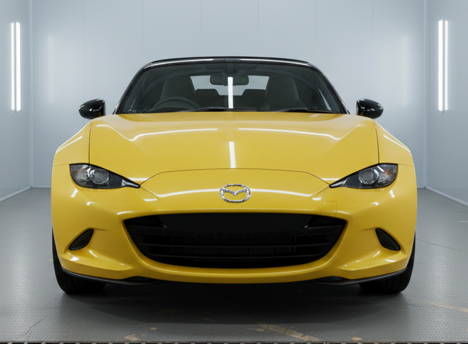 Mazda ロードスター ND レーシングイエロー